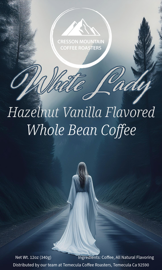 White Lady - Vanilla Hazelnut Whole Bean