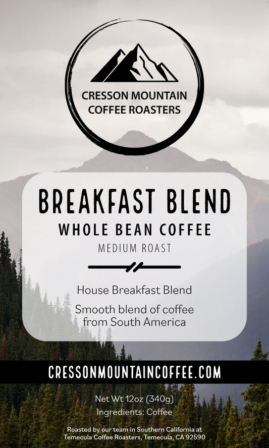 Breakfast Blend Whole Bean