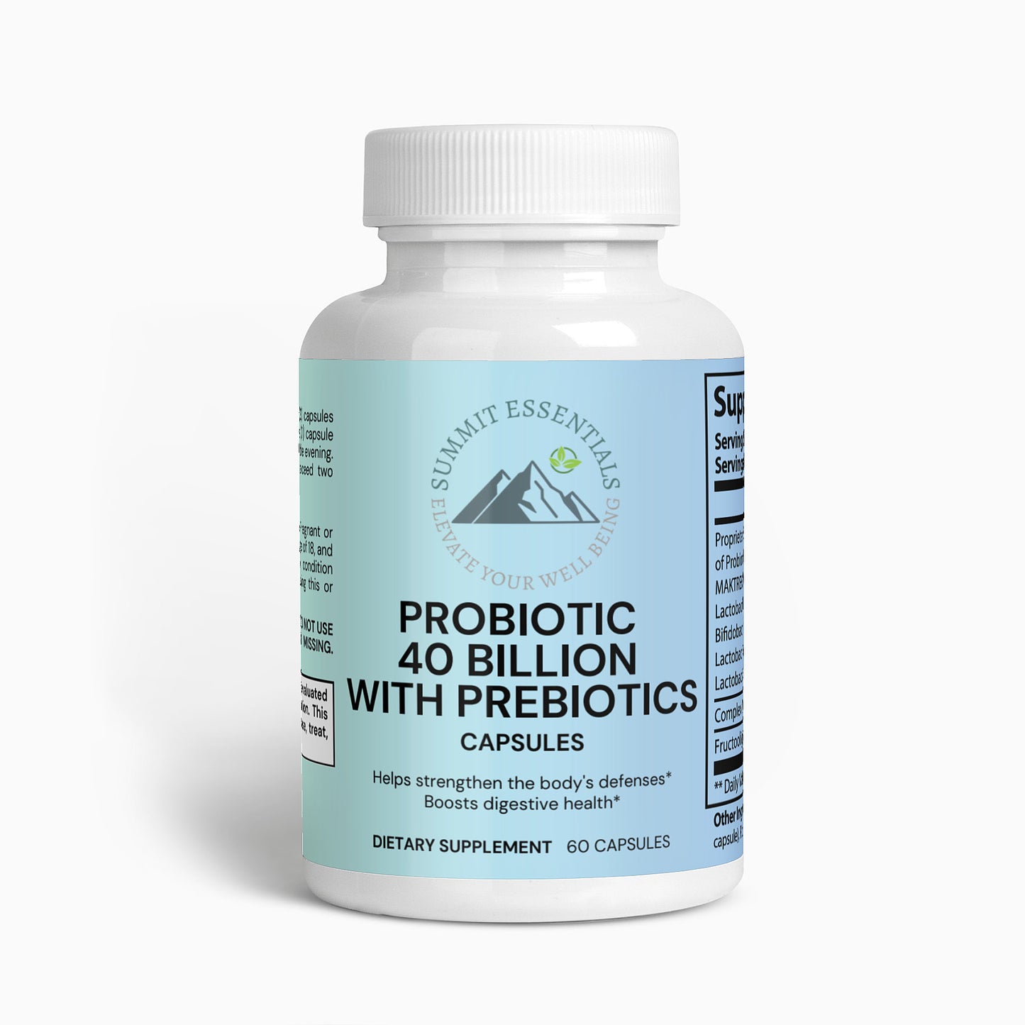 Probiotic 40 Billion with Prebiotics