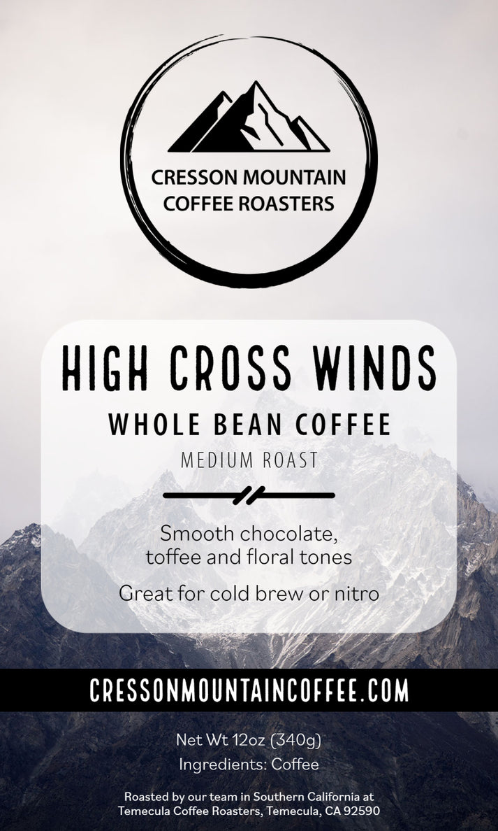 High Cross Winds - Whole Bean – Cresson Mountain Coffee Roasters